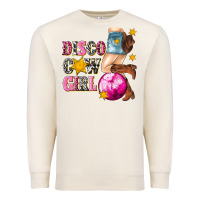 Sandshell disco cowgirl Premium Sweatshirt - texasbilliewilder