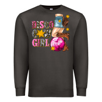 Smoke disco cowgirl Premium Sweatshirt - texasbilliewilder