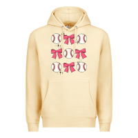 Pina Colada baseball coquette bow Premium Hoodie - JahusDesignShop