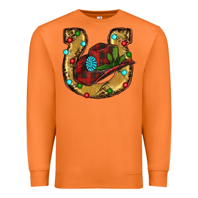 Christmas Horseshoe Premium Sweatshirt by RanaPortraitStore | Teevron
