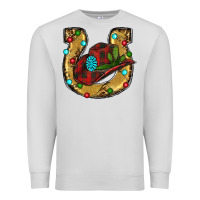 Dove Grey Christmas Horseshoe Premium Sweatshirt - RanaPortraitStore