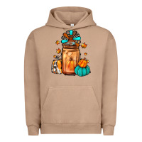 Pigment Burro thanksgiving coffee Urban Hoodie - JahusDesignShop