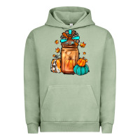 Pigment Oil Green thanksgiving coffee Urban Hoodie - JahusDesignShop