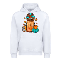 White thanksgiving coffee Urban Hoodie - JahusDesignShop