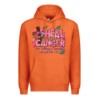 Carrot heal cancer Premium Hoodie - AdoDesignShop