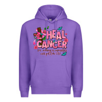 Purple heal cancer Premium Hoodie - AdoDesignShop