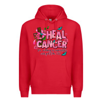Red heal cancer Premium Hoodie - AdoDesignShop
