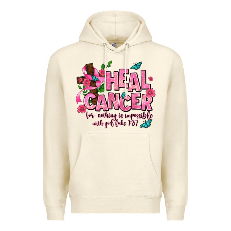 Heal Cancer Premium Hoodie by AdoDesignShop | Teevron