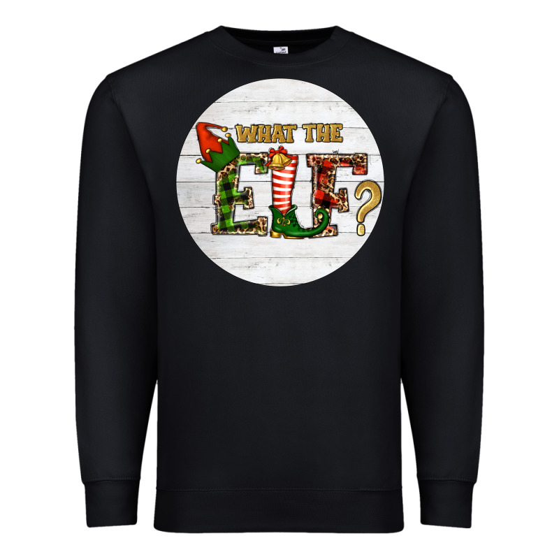 What The Elf Christmas Premium Sweatshirt by RanaPortraitStore | Teevron