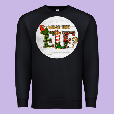 Premium Sweatshirt What The Elf Christmas