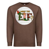 Chestnut What The Elf Christmas Premium Sweatshirt - RanaPortraitStore