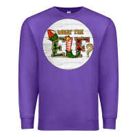 Purple What The Elf Christmas Premium Sweatshirt - RanaPortraitStore