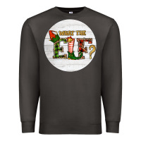 Smoke What The Elf Christmas Premium Sweatshirt - RanaPortraitStore