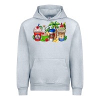 Heather Grey dominican republic coffee cups Urban Hoodie - AdoDesignShop