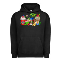 Pigment Black dominican republic coffee cups Urban Hoodie - AdoDesignShop