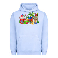 Pigment Grape Ice dominican republic coffee cups Urban Hoodie - AdoDesignShop
