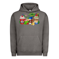 Pigment Tornado dominican republic coffee cups Urban Hoodie - AdoDesignShop