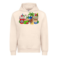Sandshell dominican republic coffee cups Urban Hoodie - AdoDesignShop