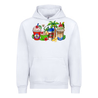 White dominican republic coffee cups Urban Hoodie - AdoDesignShop