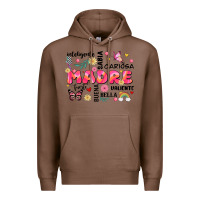 Chestnut ella es mama Premium Hoodie - JahusDesignShop