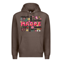 Coffee ella es mama Premium Hoodie - JahusDesignShop