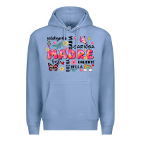 Colony Blue ella es mama Premium Hoodie - JahusDesignShop
