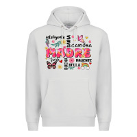Dove Grey ella es mama Premium Hoodie - JahusDesignShop