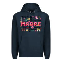 Navy ella es mama Premium Hoodie - JahusDesignShop