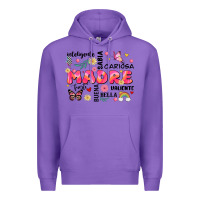 Purple ella es mama Premium Hoodie - JahusDesignShop