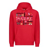 Red ella es mama Premium Hoodie - JahusDesignShop