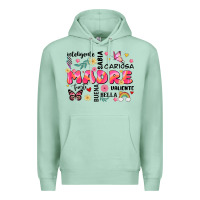 Seafoam ella es mama Premium Hoodie - JahusDesignShop