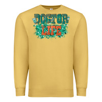 Antique Gold doctor life Premium Sweatshirt - texasbilliewilder