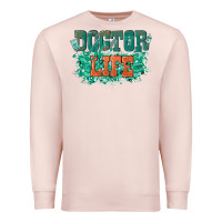 Pale Pink doctor life Premium Sweatshirt - texasbilliewilder