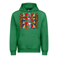 Emerald dominican republic brushstrokes Urban Hoodie - AdoDesignShop