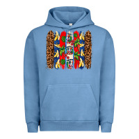 Pigment Pebble Blue dominican republic brushstrokes Urban Hoodie - AdoDesignShop