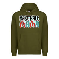 Baseball Mama Premium Hoodie | Teevron