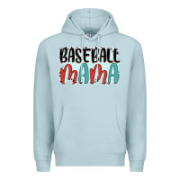 Blue Mist baseball mama Premium Hoodie - JahusDesignShop