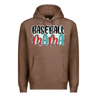 Chestnut baseball mama Premium Hoodie - JahusDesignShop