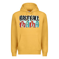 Mustard baseball mama Premium Hoodie - JahusDesignShop