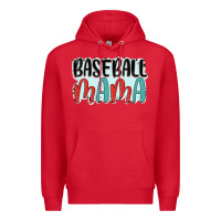 Red baseball mama Premium Hoodie - JahusDesignShop