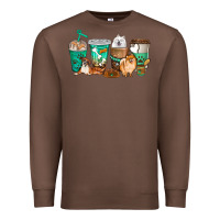 Chestnut dog coffee cups Premium Sweatshirt - texasbilliewilder