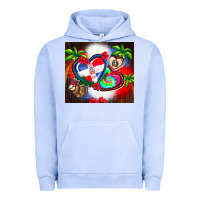 Pigment Grape Ice dominican republic  leopard Urban Hoodie - AdoDesignShop