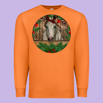 Premium Sweatshirt Christmas Horse