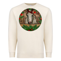 Sandshell Christmas Horse Premium Sweatshirt - RanaPortraitStore