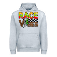 Heather Grey race vibes Urban Hoodie - AdoDesignShop