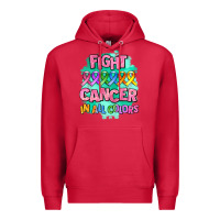 Cardinal fight cancer in all colors Premium Hoodie - AdoDesignShop