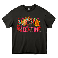 Asphalt Nacho Valentine Heavy Core Tee - CowhideDigitalArt