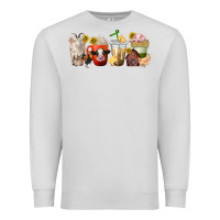 Dove Grey farm animals coffee cups Premium Sweatshirt - texasbilliewilder