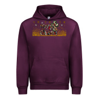 Mauve Wine merry christmas cross Urban Hoodie - JahusDesignShop