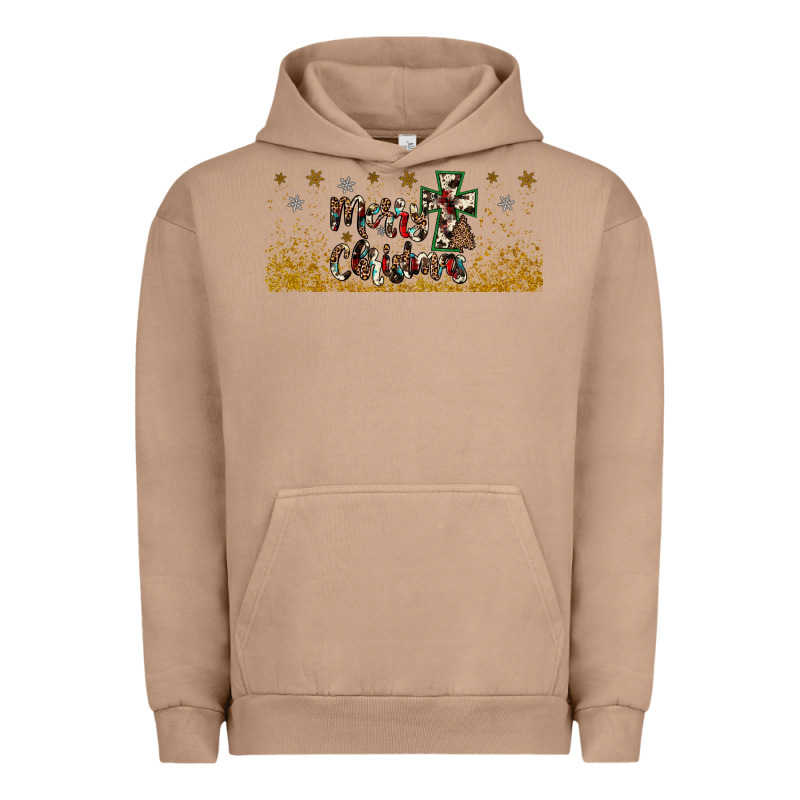 Merry Christmas Cross Urban Hoodie by JahusDesignShop | Teevron
